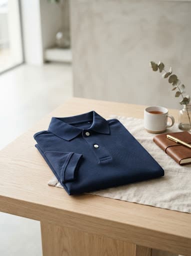 Luxe Piqué Polo