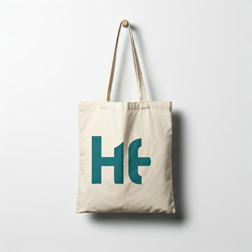Eco-Market Tote bag design mockup